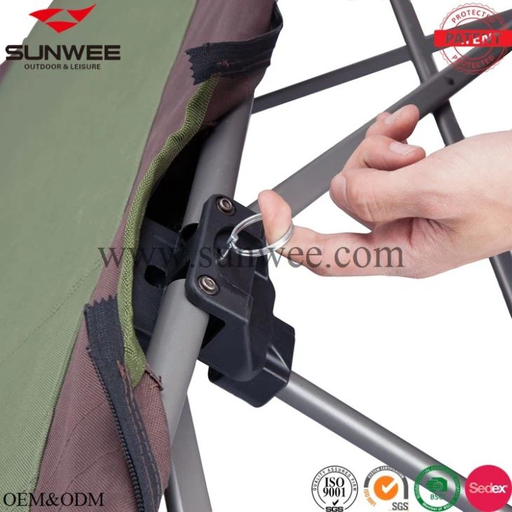 Easy foldable camping cot