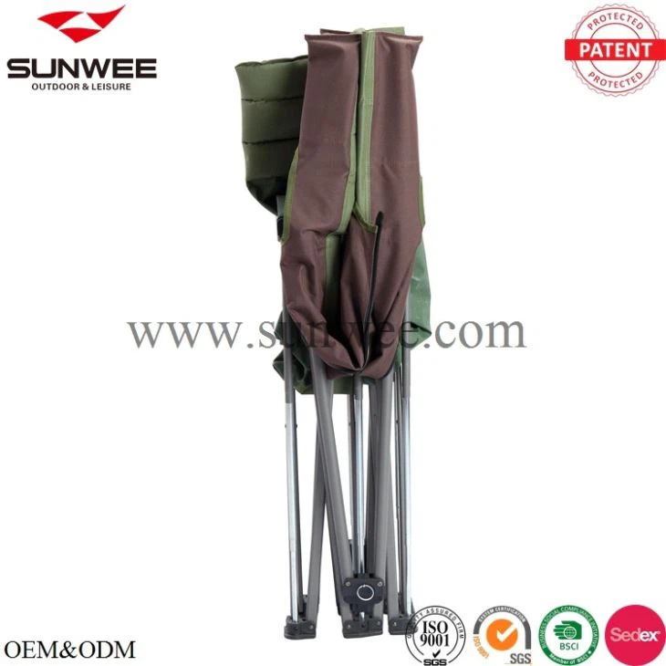 Folding camping cot bed