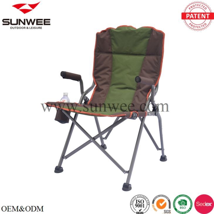 Deluxe Hardarm Camping Chair