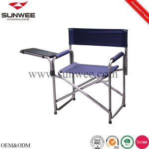 Aluminum Director Chair with Table