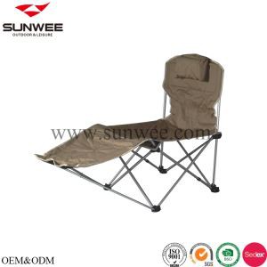 Camping Lounger with Footrest