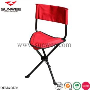 Camping Stool with Backrest