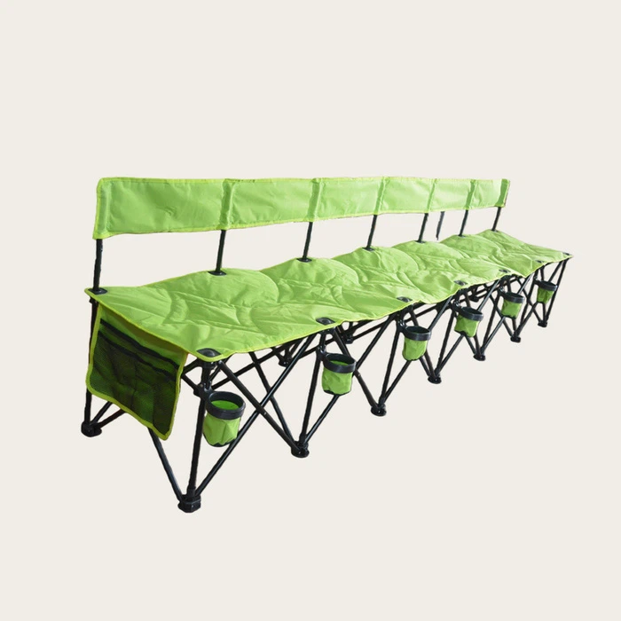 Deluxe 6-Person Team Chair | Ultimate Shared Sideline Comfort